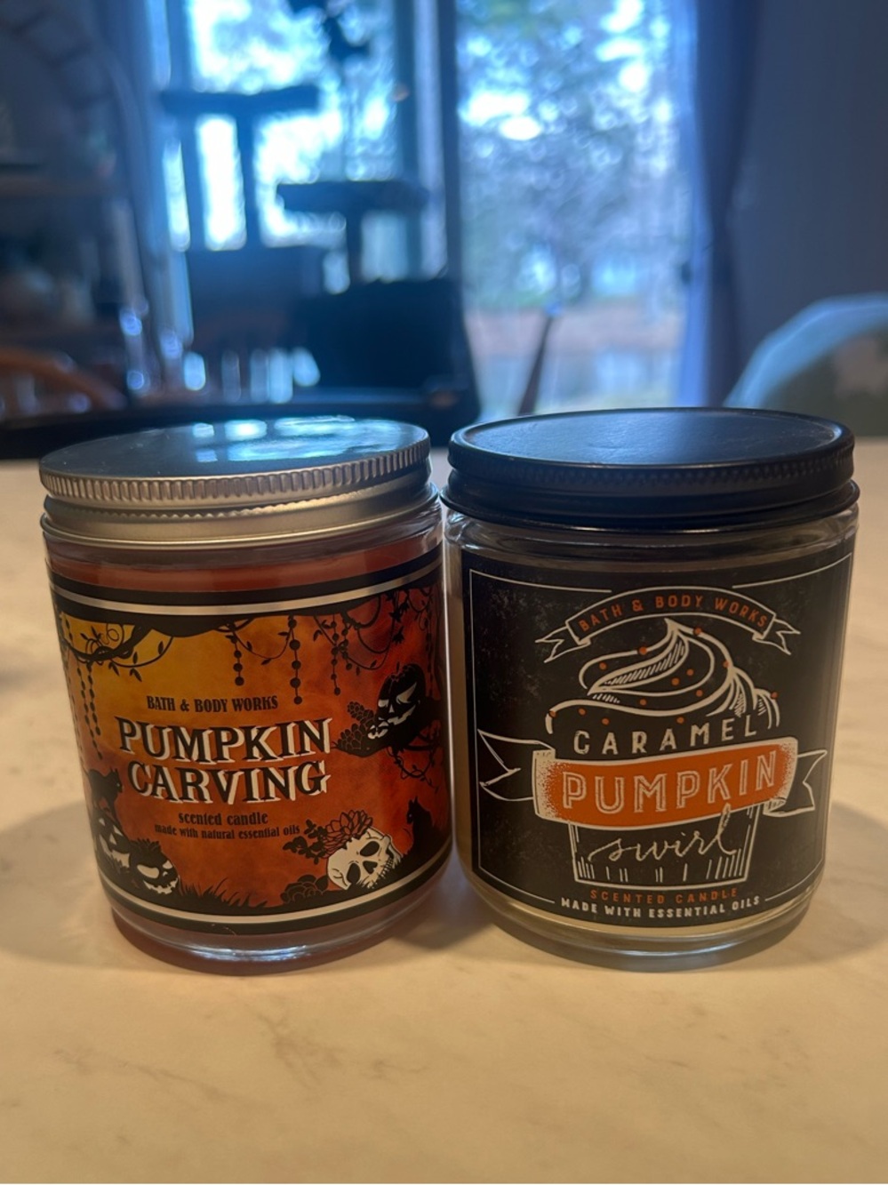 Bath and Body Halloween Candles (set)